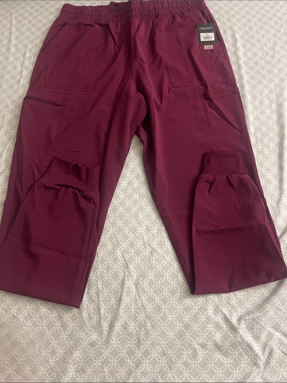 Dickies Maroon Cargo Jogger Pants
